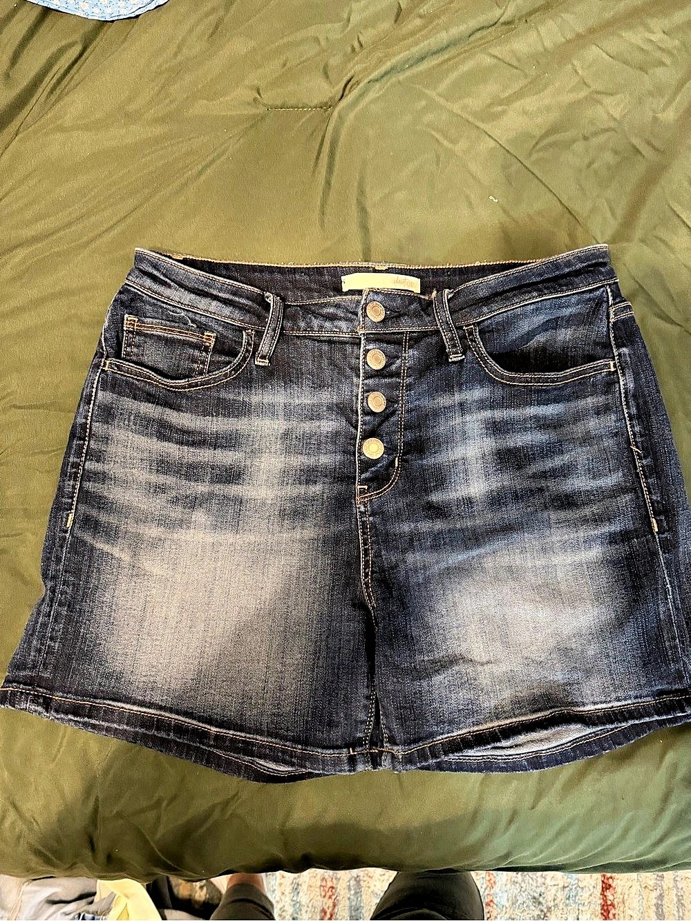 Day trip Lynx High Rise High Rise Denim Shorts Waist 30